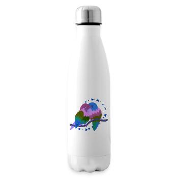 Birds in Love - Insulated Water Bottle - white - Right