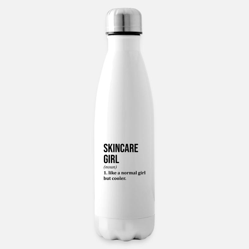 Hautpflege - Isolierflasche - Weiß
