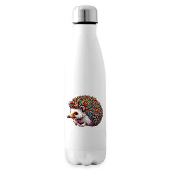 Hérisson - Bouteille isotherme - blanc - Droite