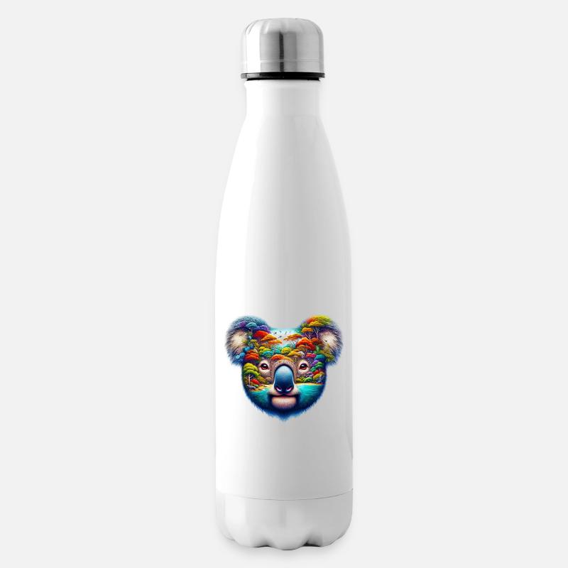 Koala - Isolierflasche - Weiß