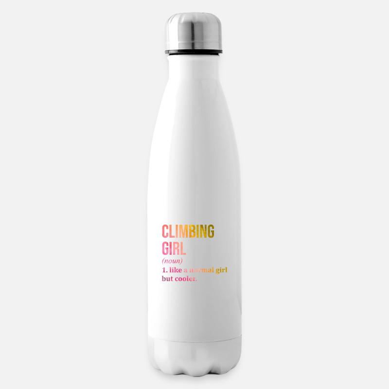 escalade - Bouteille isotherme - blanc