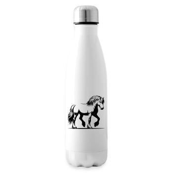 Pferd Isländer Islandpony Islandpferd - Isolierflasche - Weiß - Rechts