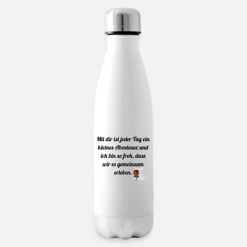 Une petite aventure - Bouteille isotherme - blanc