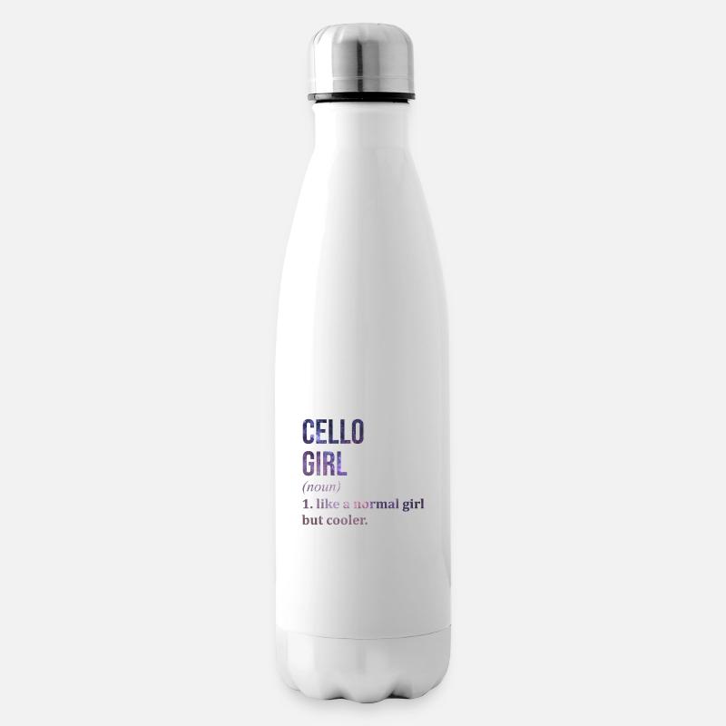 Cello - Isolierflasche - Weiß