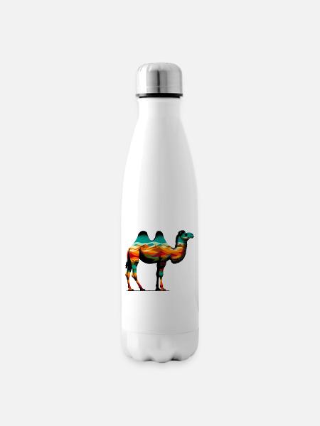 Kamel - Isolierflasche - Weiß