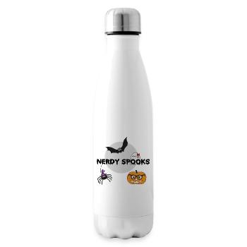 Nerdy Spooks - Isolierflasche - Weiß - Rechts