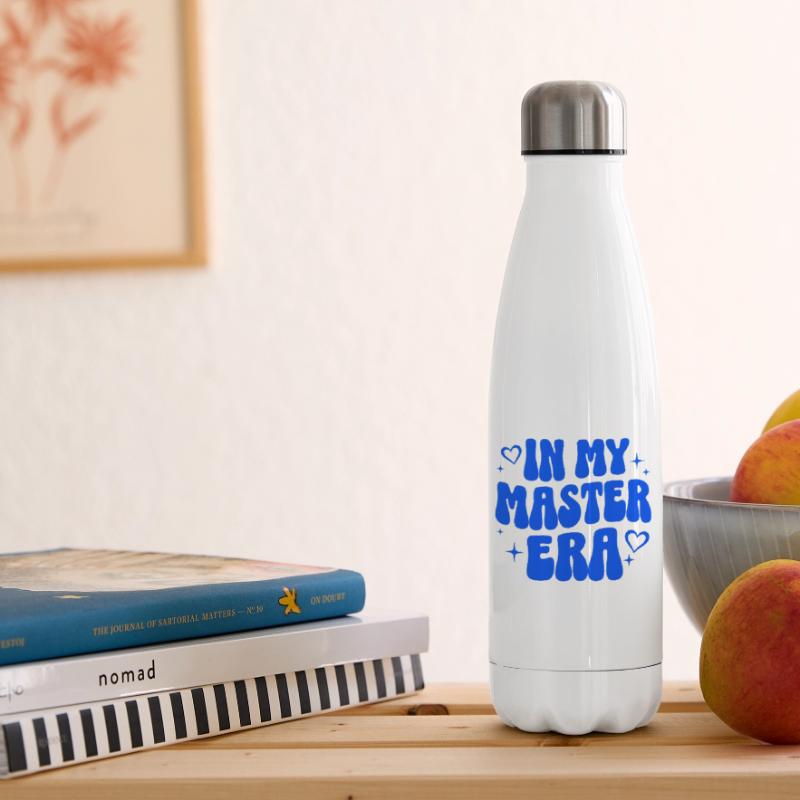 Master Abschluss Geschenk Studium Uni Absolvent Isolierflasche