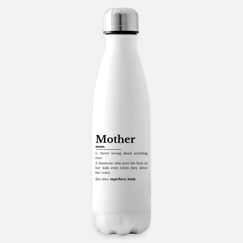 Définition de la mère - Bouteille isotherme - blanc