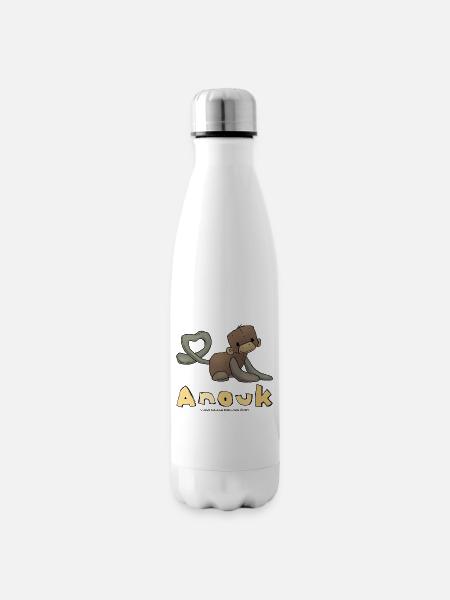 Anouk Schriftzug Mit Affi - Isolierflasche - Weiß