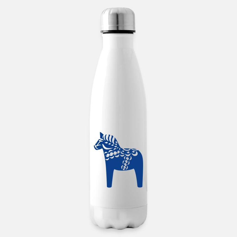 Cheval de Dala - Bouteille isotherme - blanc