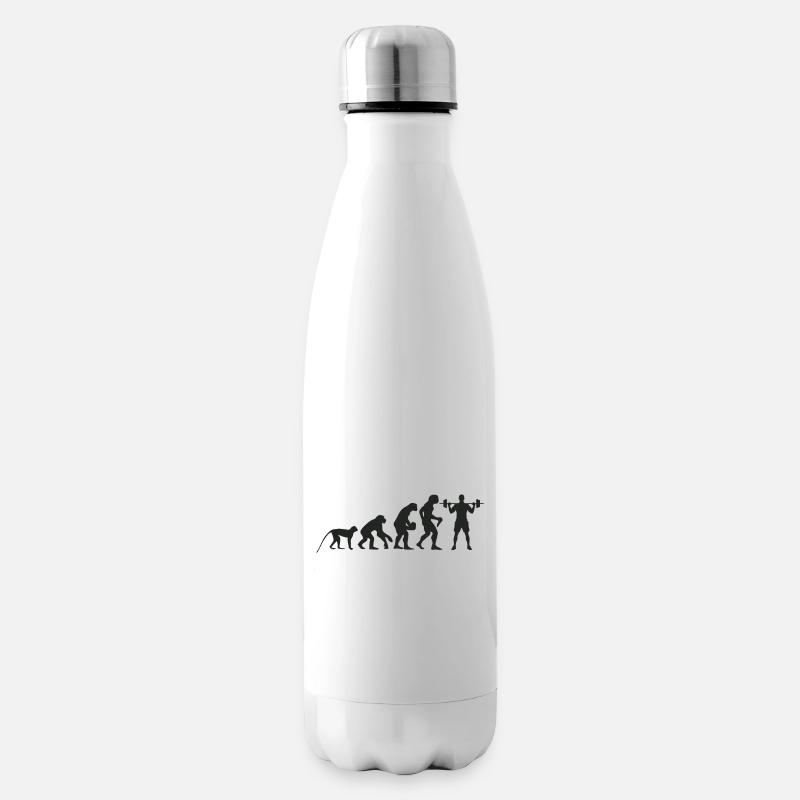Evolution Fitness - Isolierflasche - Weiß