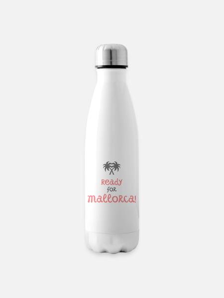 Mallorca - Isolierflasche - Weiß