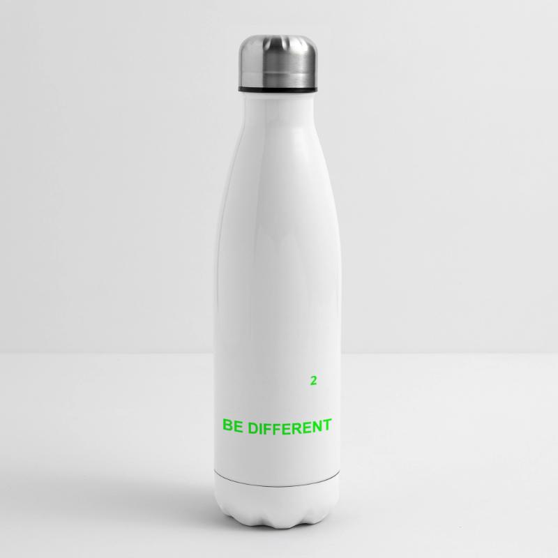 Be Different - Binary - Digital Insulated Water Bottle