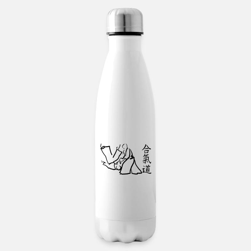 aikido - Isolierflasche - Weiß