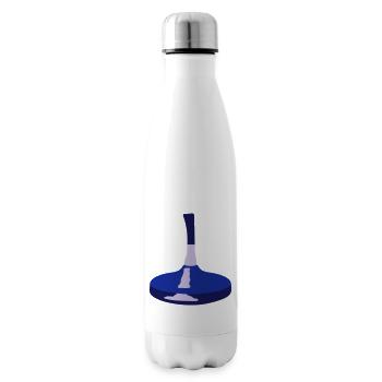 Curling - Bouteille isotherme - blanc - Droite