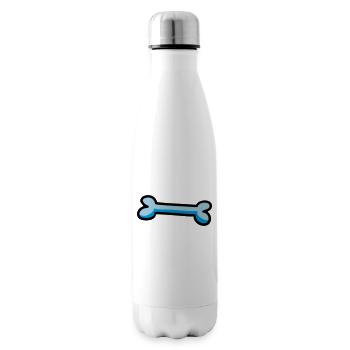 os coloré os de chien idée cadeau chien - Bouteille isotherme - blanc - Droite