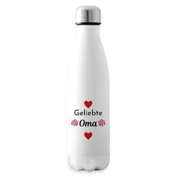 Geliebte Oma - Isolierflasche - Weiß - Rechts