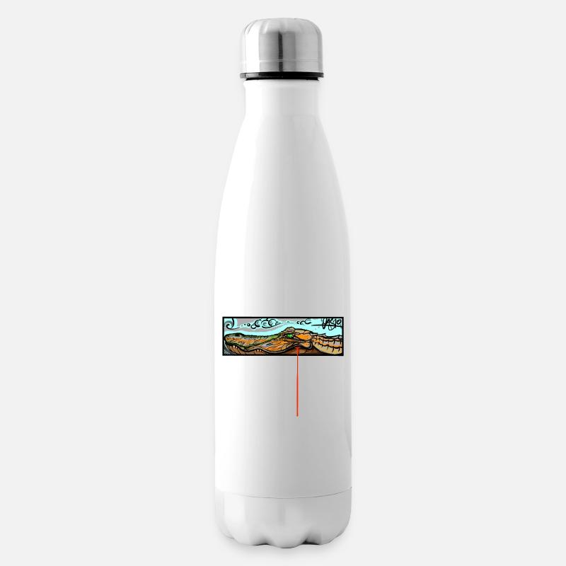 Crocodile - Bouteille isotherme - blanc