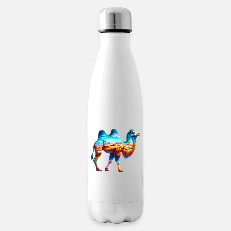 Kamel - Isolierflasche - Weiß