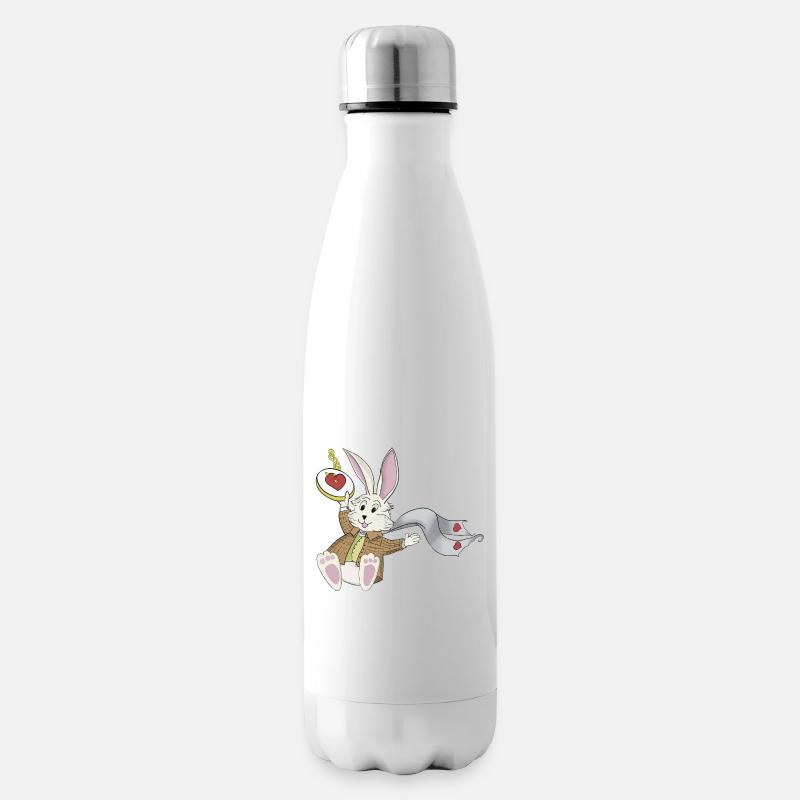 Lapin blanc - Bouteille isotherme - blanc