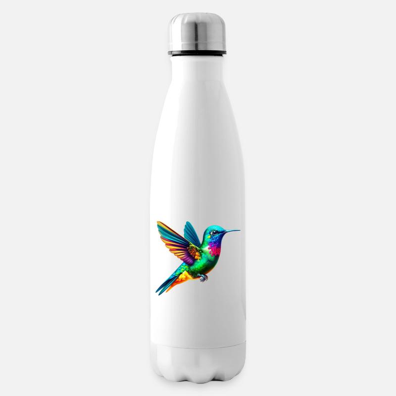 Kolibri - Isolierflasche - Weiß