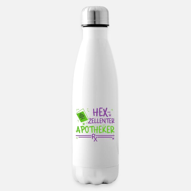 Apotheker Halloween - Isolierflasche - Weiß