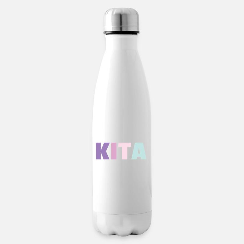 Ich bin jetzt ein Kitakind 2025 Kita Start - Isolierflasche - Weiß