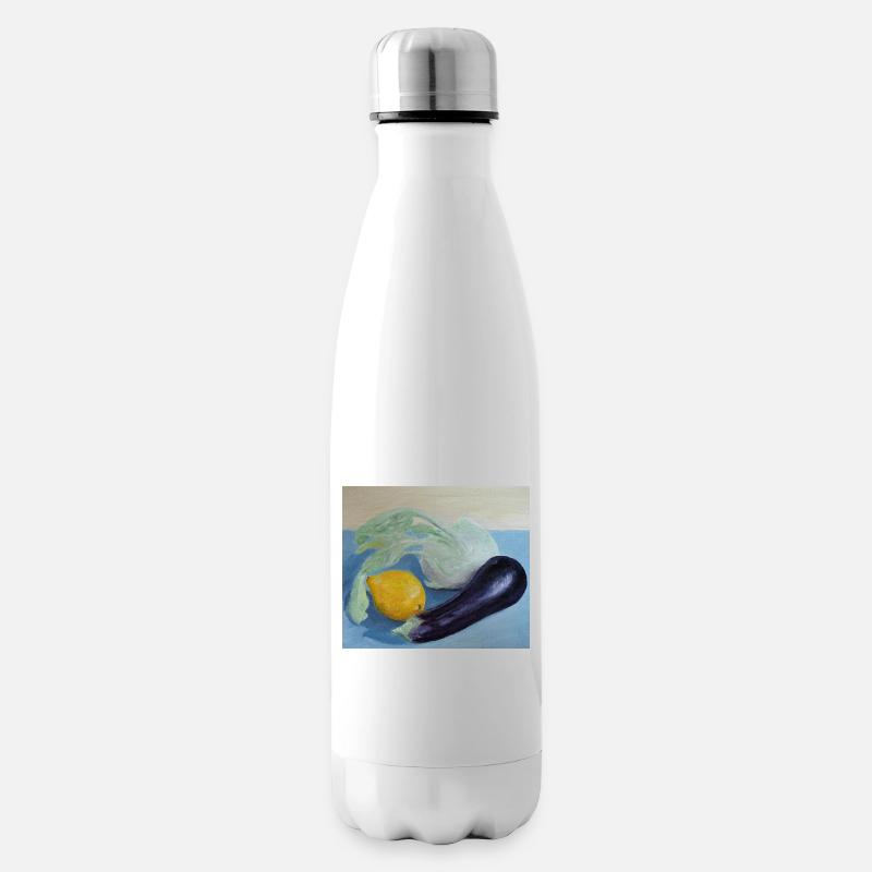 Stillleben - Isolierflasche - Weiß