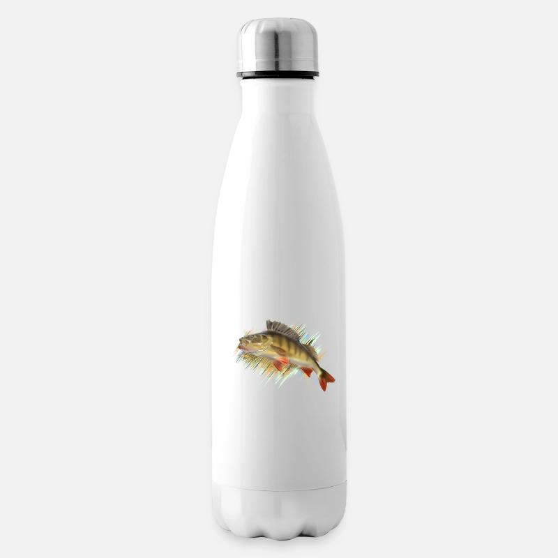 Barsch - Isolierflasche - Weiß