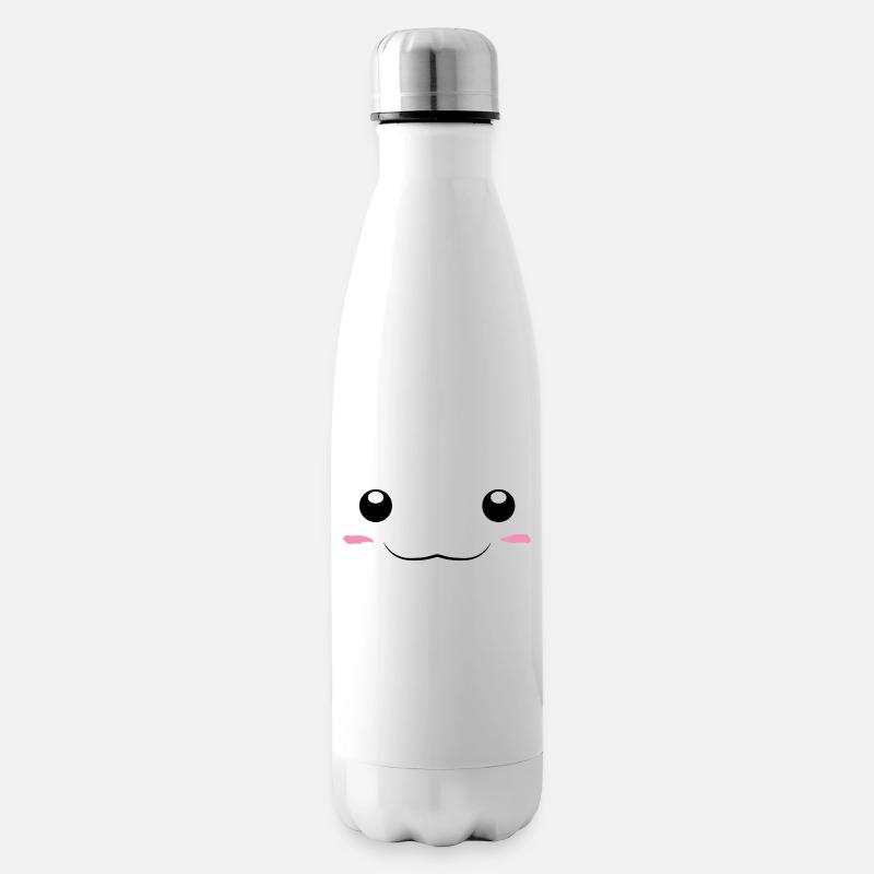 Süßes Gesicht, Sweet Face - Isolierflasche - Weiß