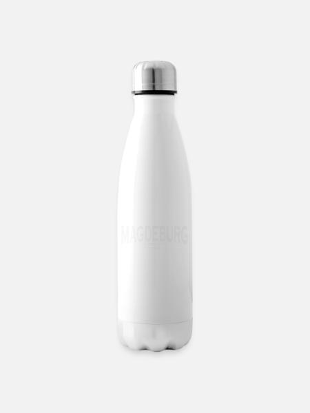 Magdeburg - Isolierflasche - Weiß