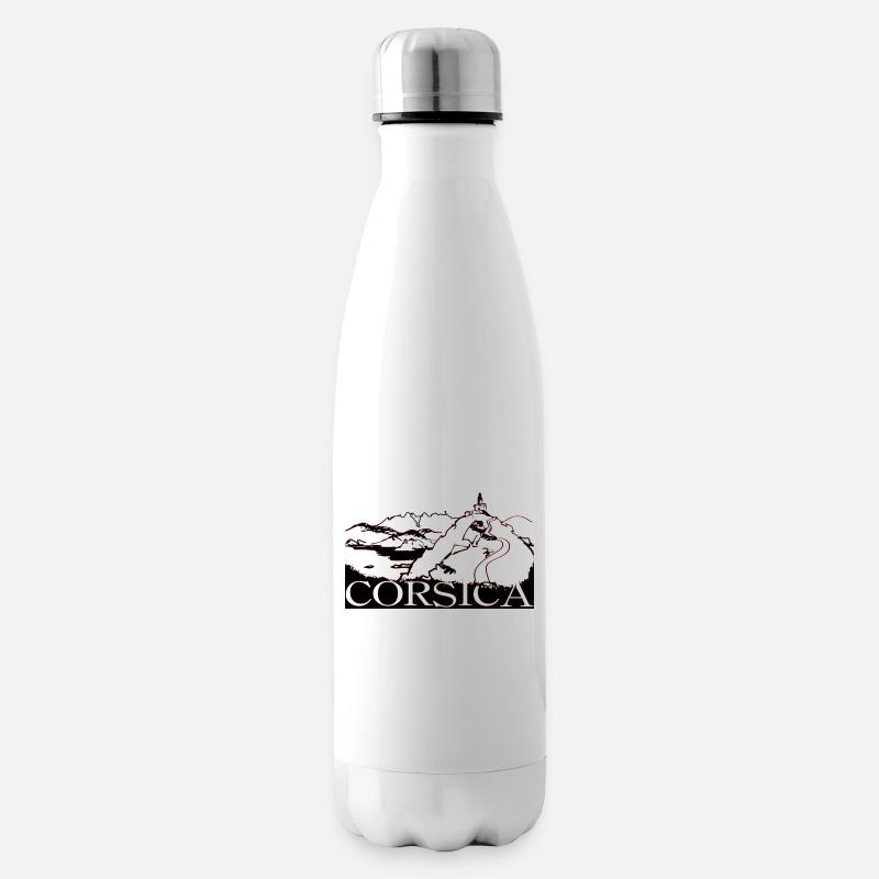Korsika - Isolierflasche - Weiß