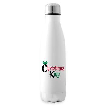 Noël - Bouteille isotherme - blanc - Droite