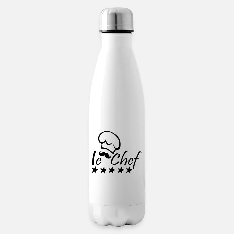 Le Chef - Bouteille isotherme - blanc