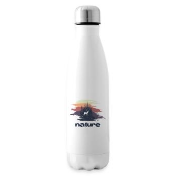 Nature - Isolierflasche - Weiß - Rechts