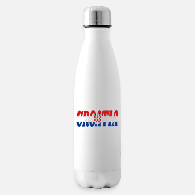 Croatia - Isolierflasche - Weiß