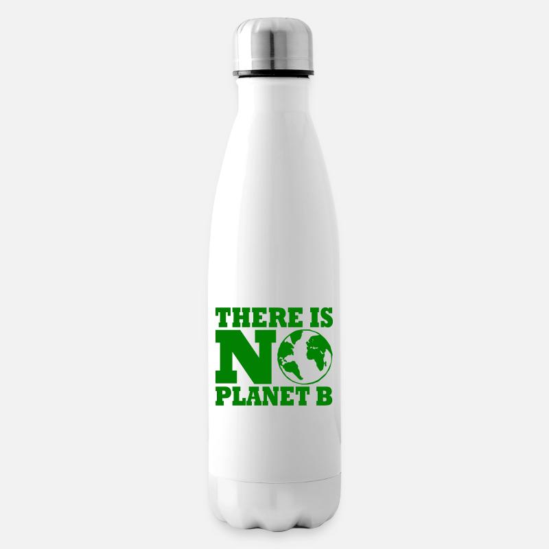 There is no planet B - Isolierflasche - Weiß