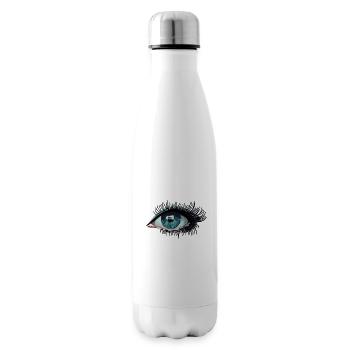 Oeil - Bouteille isotherme - blanc - Droite