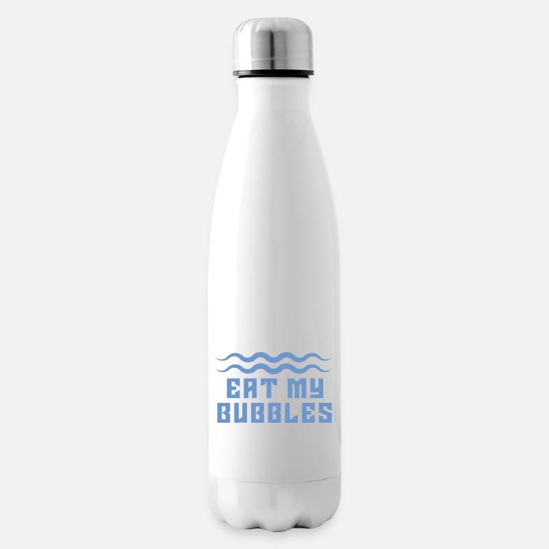Nageurs nageurs - Bouteille isotherme - blanc