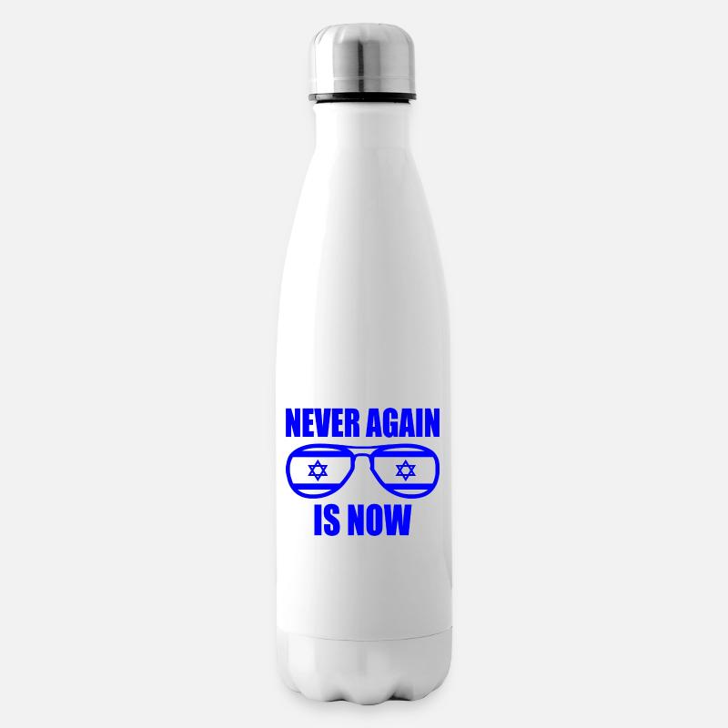 Never again is now - Isolierflasche - Weiß