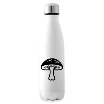 mushroom - Insulated Water Bottle - white - Right