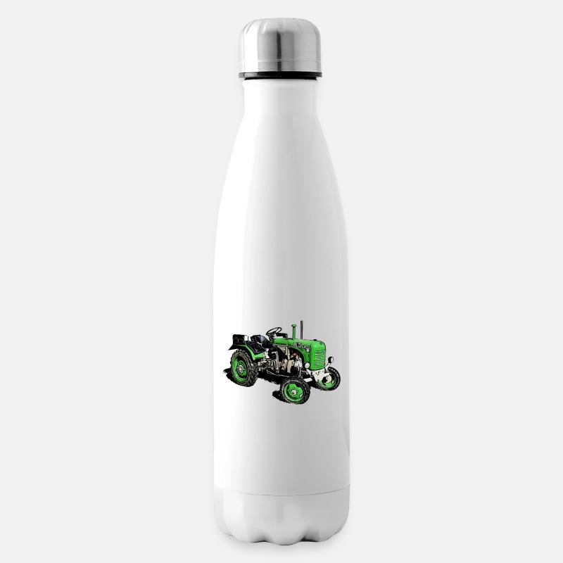 Traktor Steyr Typ 80 - Isolierflasche - Weiß