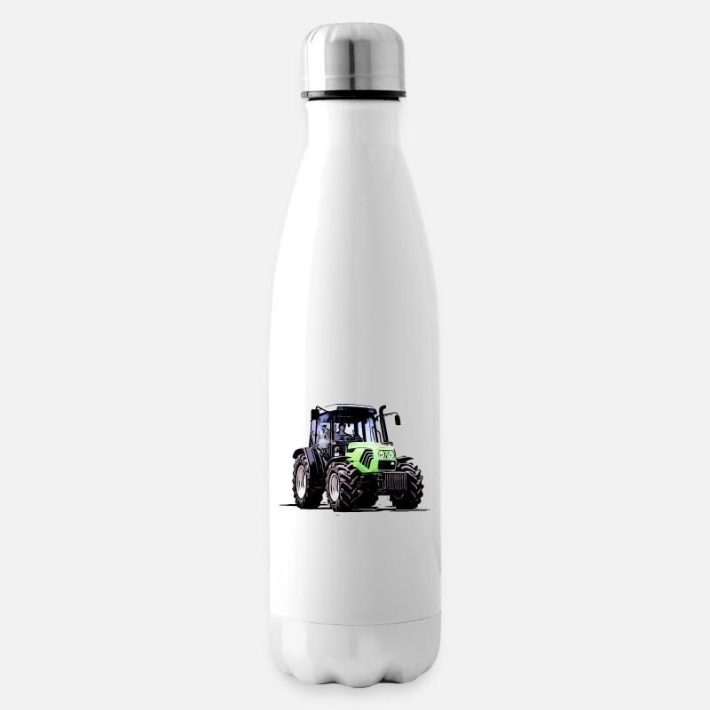 Fahr den Deutz Traktor 60 70 80 | Agro - Isolierflasche - Weiß