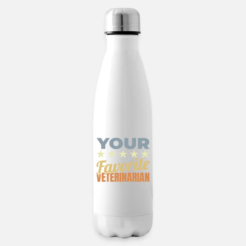 Ihr bevorzugter Tierarzt - Isolierflasche - Weiß