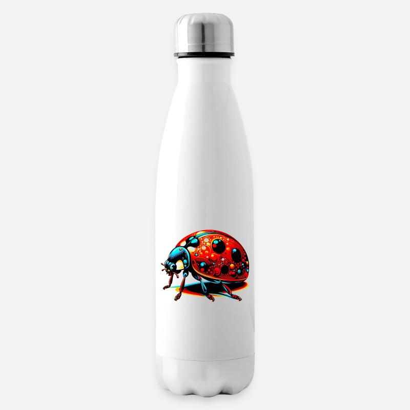 Coccinelle - Bouteille isotherme - blanc