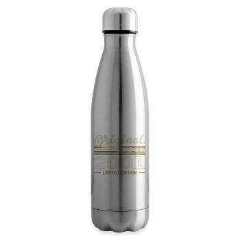 November 2001 - November 2001 Birthday Gift - Insulated Water Bottle - silver - Right