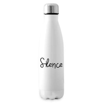 Silence - Insulated Water Bottle - white - Right