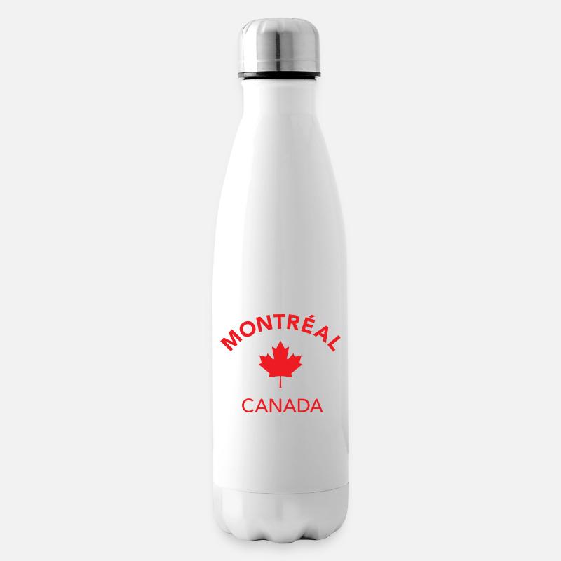 MONTRÉAL, CANADA - Bouteille isotherme - blanc