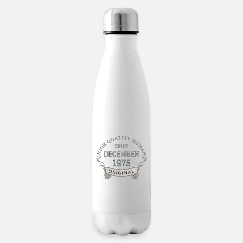 Since_December_1975 - Bouteille isotherme - blanc