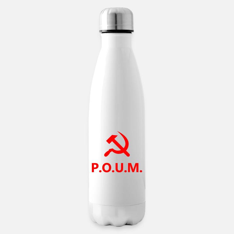 POUM - Isolierflasche - Weiß